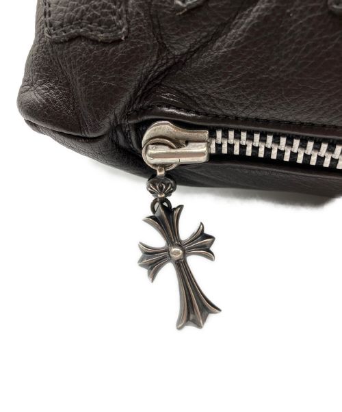 CHROME HEARTS（クロムハーツ）CHROME HEARTS (クロムハーツ) クロスチャームレザークッションの古着・服飾アイテム