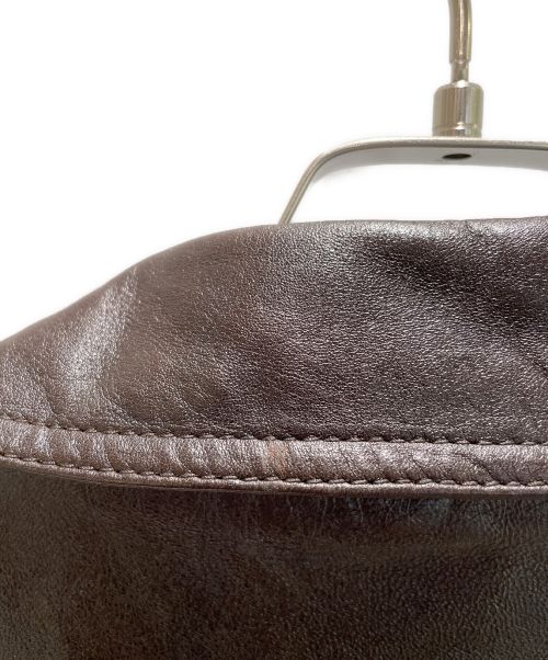 CELINE（セリーヌ）CELINE (セリーヌ) レザートラッカージャケット ブラウン サイズ:52の古着・服飾アイテム