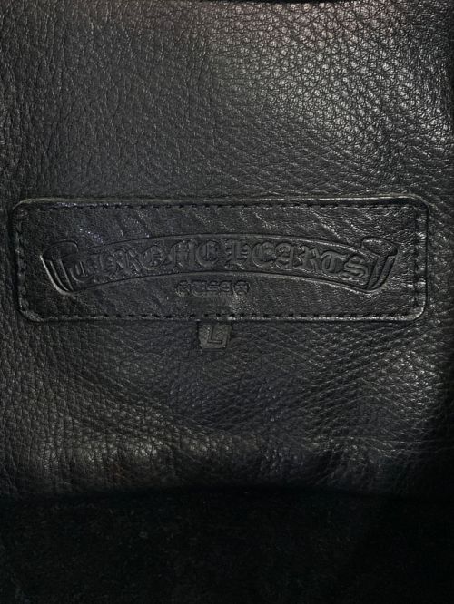 CHROME HEARTS（クロムハーツ）CHROME HEARTS (クロムハーツ) STRYCHNINE SHIRT ブラック サイズ:Lの古着・服飾アイテム