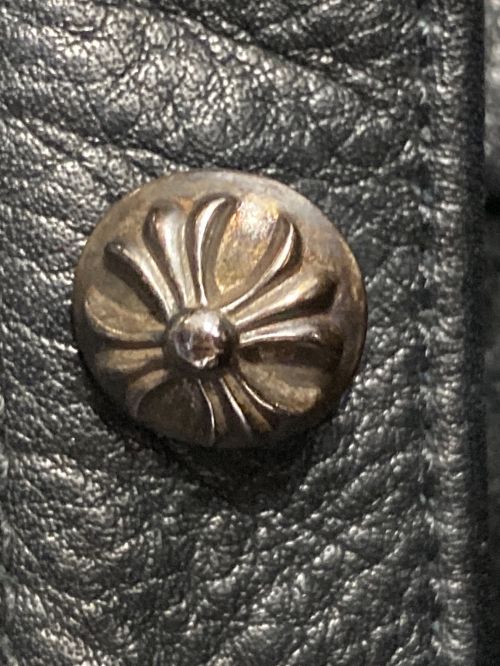 CHROME HEARTS（クロムハーツ）CHROME HEARTS (クロムハーツ) STRYCHNINE SHIRT ブラック サイズ:Lの古着・服飾アイテム