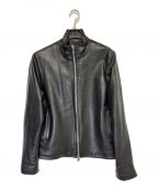CHROME HEARTSクロムハーツ）の古着「PERFECT LEATHER  JACKET」｜ブラック