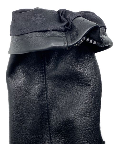 CHROME HEARTS（クロムハーツ）CHROME HEARTS (クロムハーツ) PERFECT LEATHER  JACKET ブラック サイズ:Lの古着・服飾アイテム