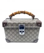 GUCCIグッチ）の古着「グローブ・トロッター GG」｜ブラウン