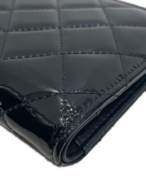 CHANEL（シャネル）CHANEL (シャネル) マトラッセロングウォレット ブラックの古着・服飾アイテム