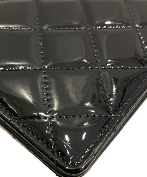 CHANEL（シャネル）CHANEL (シャネル) マトラッセロングウォレット ブラックの古着・服飾アイテム