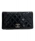 CHANEL（シャネル）の古着「マトラッセロングウォレット」｜ブラック
