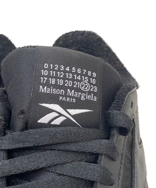 Maison Margiela（メゾンマルジェラ）Maison Margiela × REEBOK (マルジェラ×リーボック) クラシック タビ TABI  ブラック サイズ:25の古着・服飾アイテム