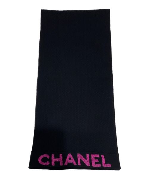 CHANEL（シャネル）CHANEL (シャネル) マフラー ブラックの古着・服飾アイテム