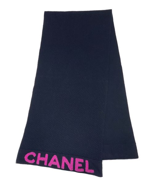CHANEL（シャネル）CHANEL (シャネル) マフラー ブラックの古着・服飾アイテム