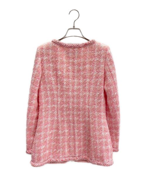 CHANEL（シャネル）CHANEL (シャネル) ツイードセットアップ ピンク サイズ:34の古着・服飾アイテム
