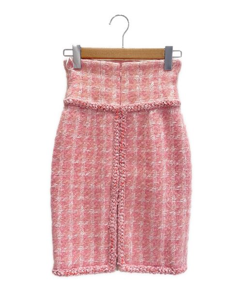 CHANEL（シャネル）CHANEL (シャネル) ツイードセットアップ ピンク サイズ:34の古着・服飾アイテム