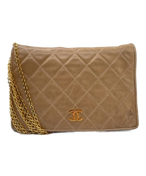 CHANEL（シャネル）CHANEL (シャネル) チェーンショルダーバッグ ベージュ サイズ:-の古着・服飾アイテム