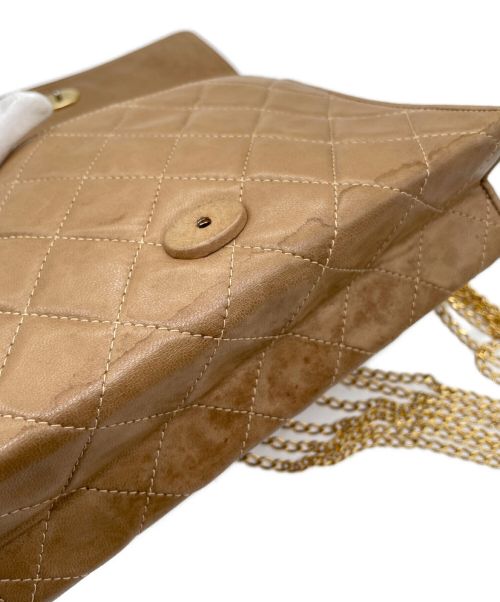 CHANEL（シャネル）CHANEL (シャネル) チェーンショルダーバッグ ベージュ サイズ:-の古着・服飾アイテム