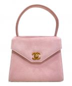CHANELシャネル）の古着「ミニバッグ」｜ピンク