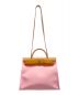 HERMES (エルメス) エールバッグジップPM ローズサクラ×キャメル サイズ:PM：328000円