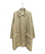 HERMESエルメス）の古着「中綿入ステンカラーコート」｜ベージュ