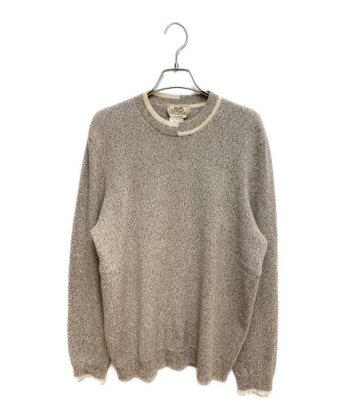 HERMES（エルメス）HERMES (エルメス) カシミアニット ベージュ サイズ:Mの古着・服飾アイテム