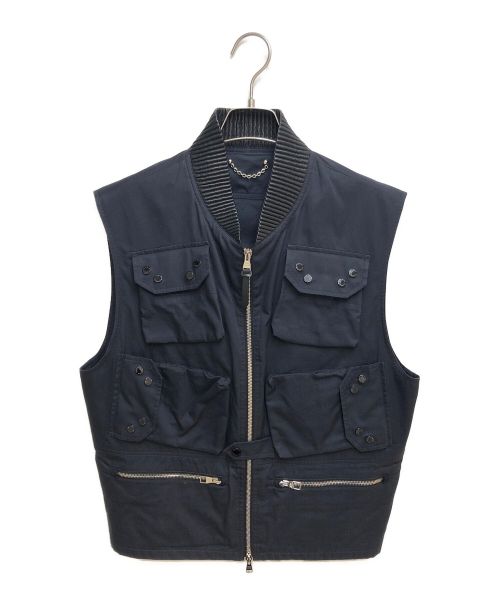 LOUIS VUITTON（ルイ ヴィトン）LOUIS VUITTON (ルイ ヴィトン) マルチポケットベスト ネイビー サイズ:50の古着・服飾アイテム