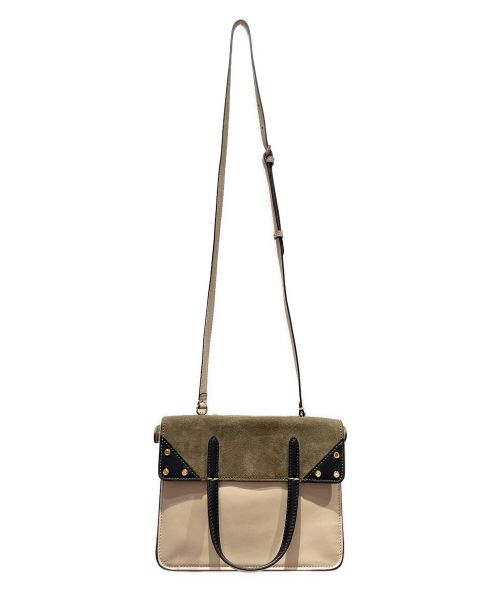 FENDI（フェンディ）FENDI (フェンディ) フィリップスモール ベージュ×カーキ サイズ:スモールの古着・服飾アイテム