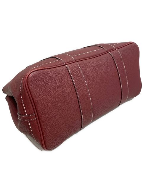 HERMES（エルメス）HERMES (エルメス) ガーデンパーティMM ボルドー サイズ:MMの古着・服飾アイテム