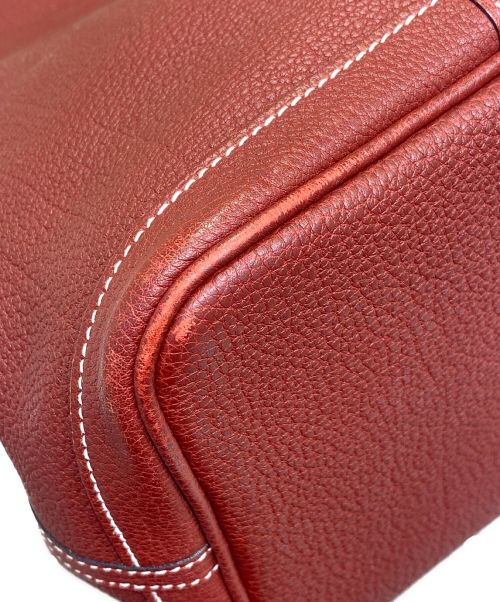 HERMES（エルメス）HERMES (エルメス) ガーデンパーティMM ボルドー サイズ:MMの古着・服飾アイテム