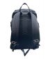 PRADA (プラダ) Re-Nylon xサフィアーノレザー バックパック ブラック：178000円