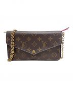 LOUIS VUITTONルイ ヴィトン）の古着「ポシェット・フェリシー」｜ブラウン