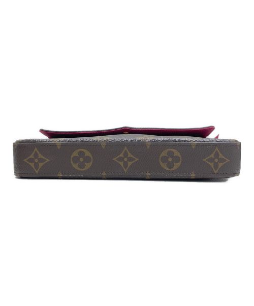 LOUIS VUITTON（ルイ ヴィトン）LOUIS VUITTON (ルイ ヴィトン) ポシェット・フェリシー ブラウンの古着・服飾アイテム