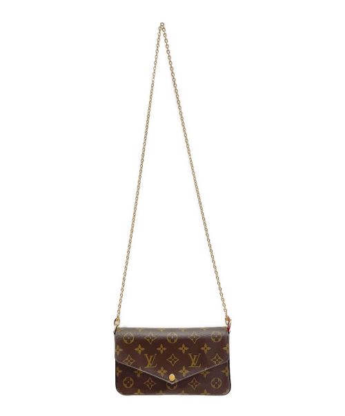 LOUIS VUITTON（ルイ ヴィトン）LOUIS VUITTON (ルイ ヴィトン) ポシェット・フェリシー ブラウンの古着・服飾アイテム