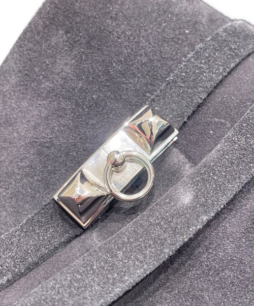 HERMES（エルメス）HERMES (エルメス) コリエドシアンスエードレザー ロングブーツ ブラック サイズ:37 1/2の古着・服飾アイテム