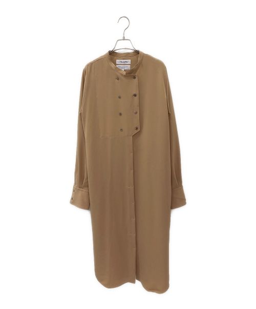 The Cure（ザ キュア）THE CURE×YUKO KUROSAWA (ザ キュア ×ユウコ クロサワ) シャツワンピース ベージュ サイズ:1の古着・服飾アイテム