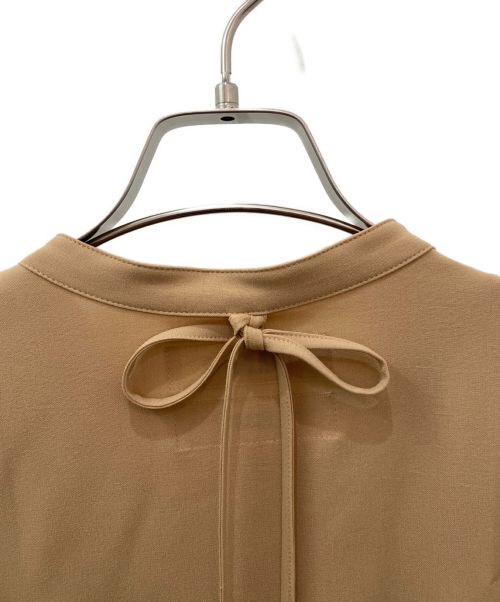 The Cure（ザ キュア）THE CURE×YUKO KUROSAWA (ザ キュア ×ユウコ クロサワ) シャツワンピース ベージュ サイズ:1の古着・服飾アイテム