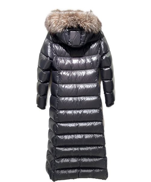 MONCLER（モンクレール）MONCLER (モンクレール) ロングダウンコート ブラック サイズ:1の古着・服飾アイテム