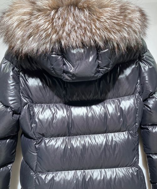 MONCLER（モンクレール）MONCLER (モンクレール) ロングダウンコート ブラック サイズ:1の古着・服飾アイテム