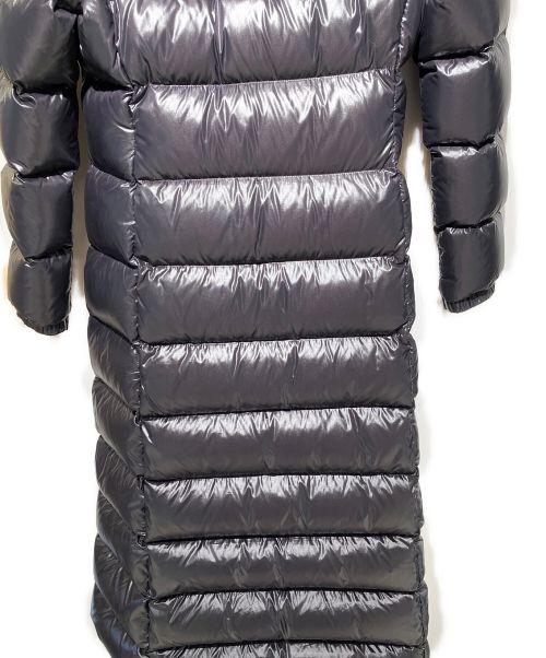 MONCLER（モンクレール）MONCLER (モンクレール) ロングダウンコート ブラック サイズ:1の古着・服飾アイテム