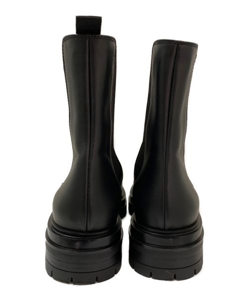 Gianvito Rossi（ジャンヴィト ロッシ）Gianvito Rossi (ジャンヴィト・ロッシ) CHESTERサイドゴアブーツ ブラック サイズ:37の古着・服飾アイテム