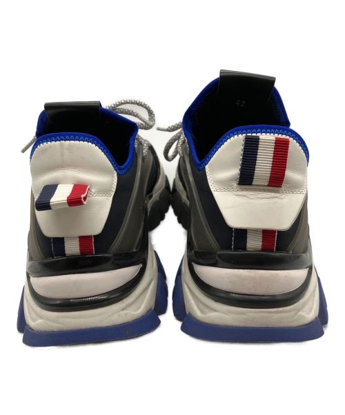 MONCLER（モンクレール）MONCLER (モンクレール) TREVOR SCARPA ブラック×ブルー サイズ:42の古着・服飾アイテム