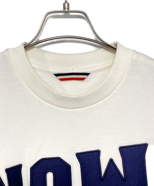 MONCLER（モンクレール）MONCLER (モンクレール) MAGLIA GIROCOLLO ホワイト サイズ:XLの古着・服飾アイテム