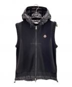 MONCLERモンクレール）の古着「MAGLIA GILETニットベスト」｜ブラック
