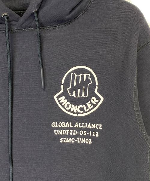 MONCLER（モンクレール）MONCLER (モンクレール) MAGLIA GIROCOL ネイビー サイズ:XSの古着・服飾アイテム