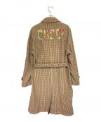 GUCCIグッチ）の古着「リバーシブル トレンチコート」