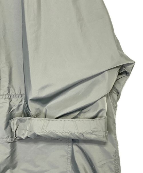 BALENCIAGA（バレンシアガ）BALENCIAGA (バレンシアガ) Opera Raincoat  ライトグレー サイズ:34の古着・服飾アイテム