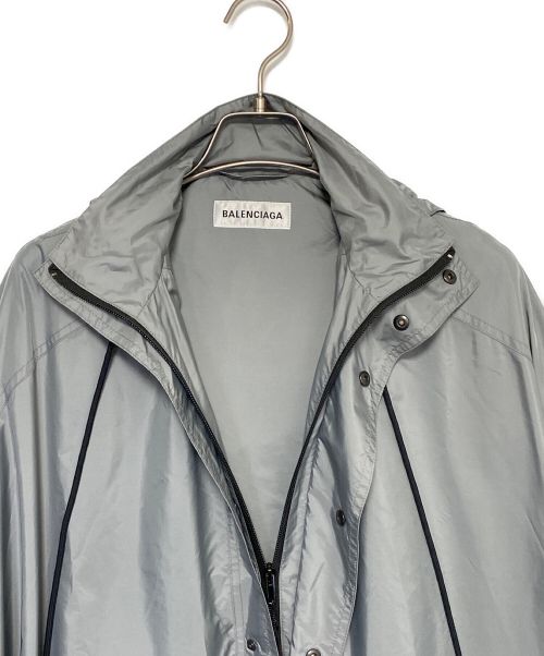 BALENCIAGA（バレンシアガ）BALENCIAGA (バレンシアガ) Opera Raincoat  ライトグレー サイズ:34の古着・服飾アイテム