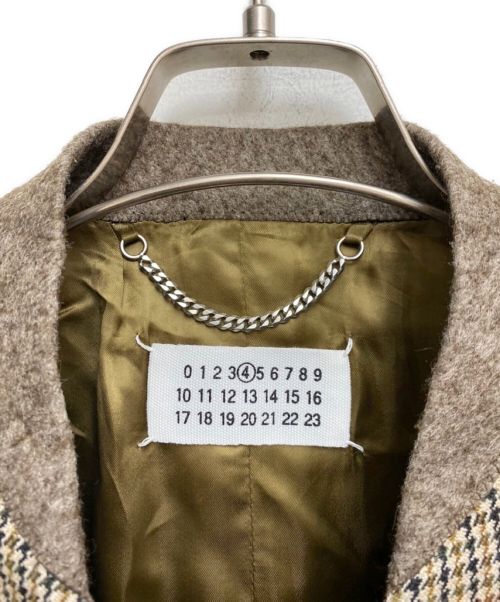 Maison Margiela（メゾンマルジェラ）Maison Margiela (メゾンマルジェラ) ノーカラーロングコート サイズ:40の古着・服飾アイテム