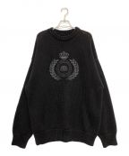 BALENCIAGAバレンシアガ）の古着「BB LAUREL Knit」｜ブラック