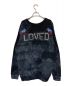 GUCCI (グッチ) DSM SPECIAL PRINTED L/S OVER SWEATSHIRT ブラック サイズ:L：49800円
