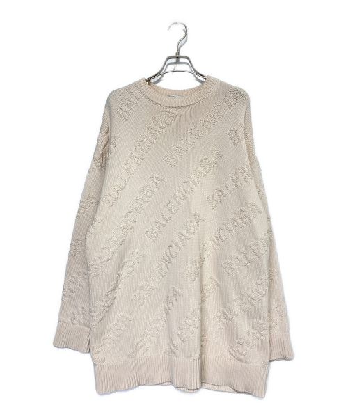 BALENCIAGA（バレンシアガ）BALENCIAGA (バレンシアガ) ニット ベージュ サイズ:XSの古着・服飾アイテム