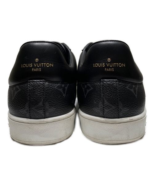 LOUIS VUITTON（ルイ ヴィトン）LOUIS VUITTON (ルイ ヴィトン) モノグラムエクリプス ルクセンブルク ラインスニーカー ブラック サイズ:8の古着・服飾アイテム