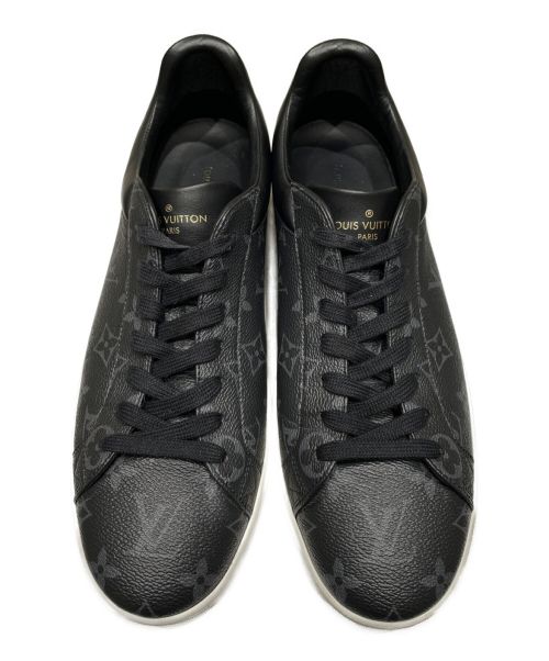 LOUIS VUITTON（ルイ ヴィトン）LOUIS VUITTON (ルイ ヴィトン) モノグラムエクリプス ルクセンブルク ラインスニーカー ブラック サイズ:8の古着・服飾アイテム