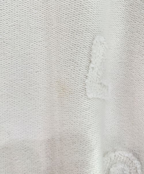 CHANEL（シャネル）CHANEL (シャネル) ココマークロゴプルオーバーパーカー ホワイト サイズ:XSの古着・服飾アイテム